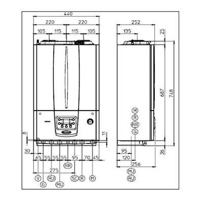 Immergas Victrix Tera 24 Plus kondenzációs gázkazán, fűtő 24,1 Kw Immergas Victrix Tera 24 Plus kondenzációs gázkazán, fűtő 24,1 Kw