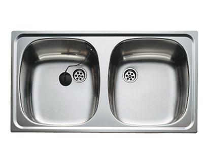 Mofém EVO 2 B mosogatótálca kétmedencés 80x44 cm (40109651) Mofém EVO 2 B mosogatótálca kétmedencés 80x44 cm (40109651)