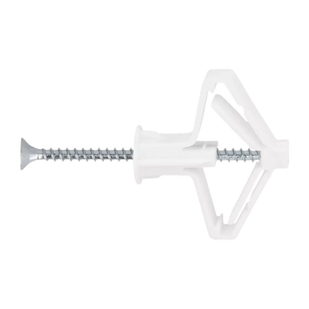 Gipszkarton műanyag tipli, szárnyas, 10x35mm (KO 10G)