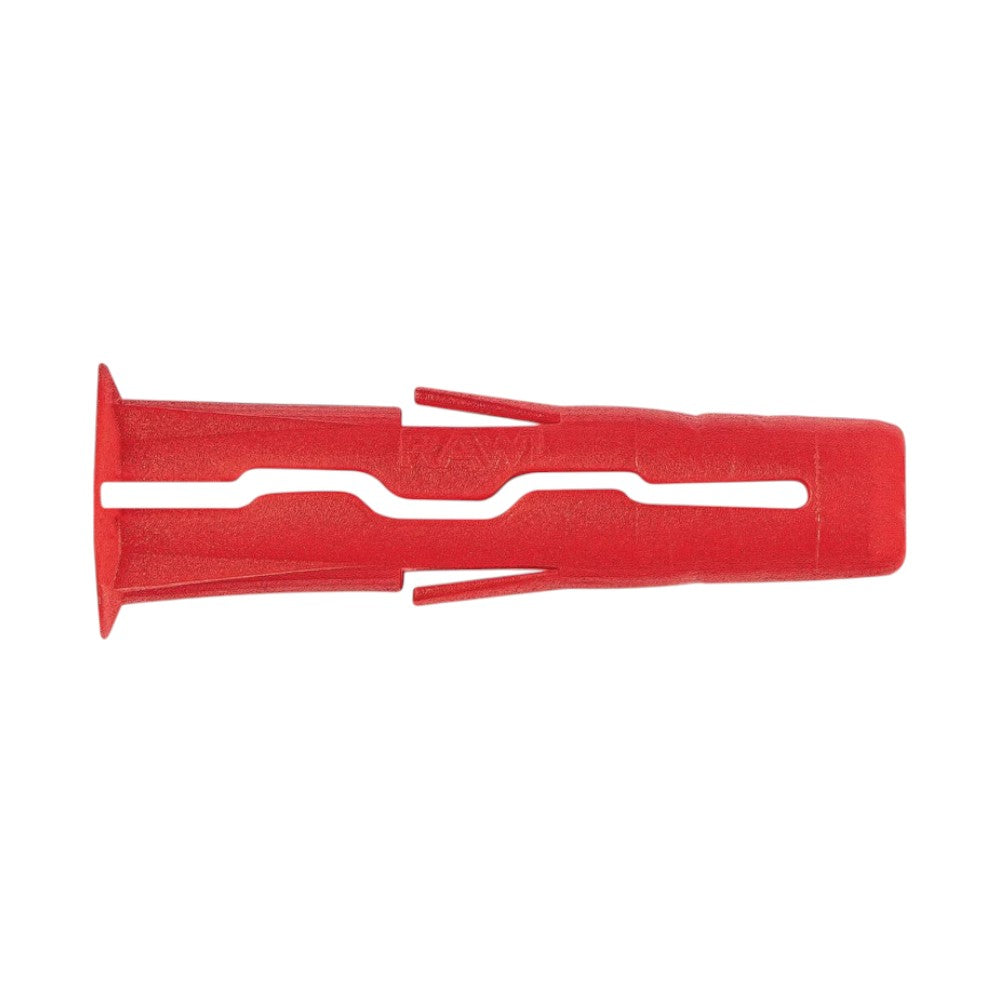 Rawlplug műanyag tipli 6x28mm piros 96db/csomag (R-U1-RED-96-C)
