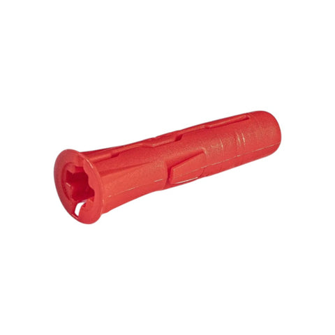 Rawlplug műanyag tipli 6x28mm piros 96db/csomag (R-U1-RED-96-C)