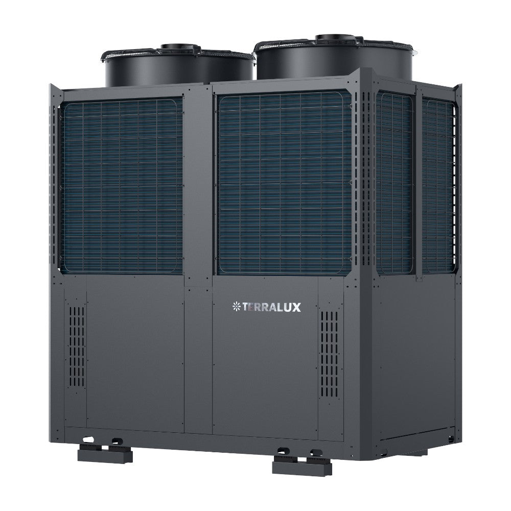TERRALUX Climastar 100 Ipari monoblokk levegő-víz hőszivattyú, 3fázis Wi-fi, 100kW, DC inverter,R290
