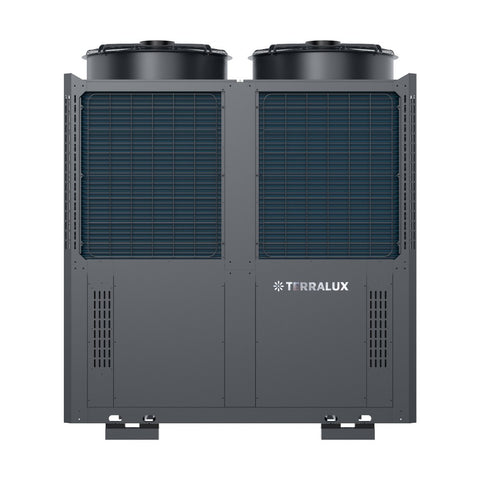TERRALUX Climastar 100 Ipari monoblokk levegő-víz hőszivattyú, 3fázis Wi-fi, 100kW, DC inverter,R290