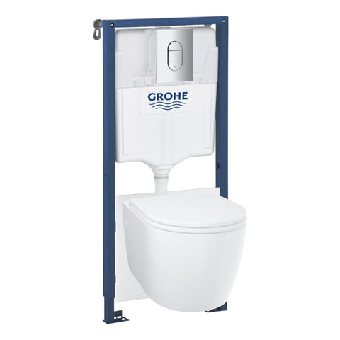 Grohe Rapid SL WC szett - WC tartály + WC csésze + WC ülőke + nyomólap + rögzítő + zajszigetelő