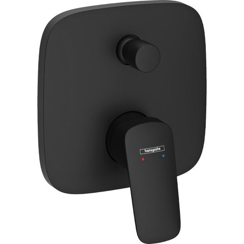 Hansgrohe Logis egykaros kádcsaptelep színkészlet ( 71405670) matt fekete