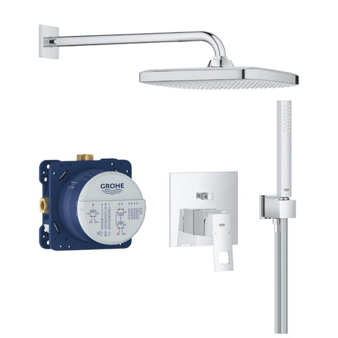 Grohe Eurocube rejtett zuhanyrendszer, Tempesta 250 Cube fejzuhany