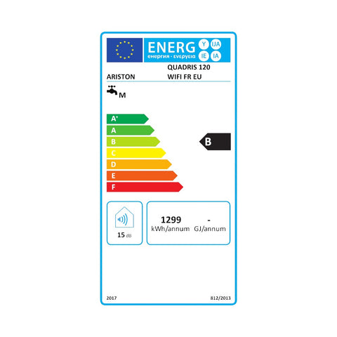 Ariston Quadris Wifi 120 EU elektromos vízmelegítő 120 literes