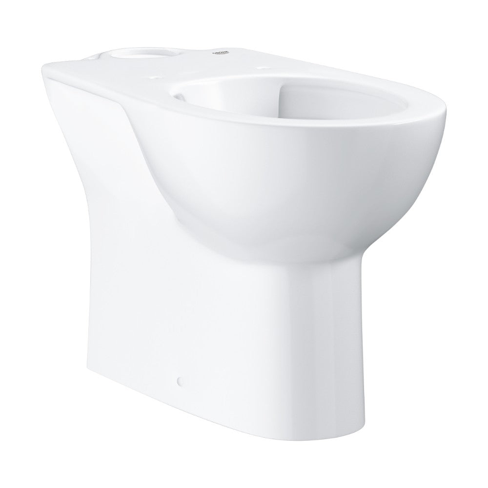Grohe Bau Ceramic WC csésze, álló, monoblokkos, mély öblítéses, alsós, perem nélküli, falhoz szer.