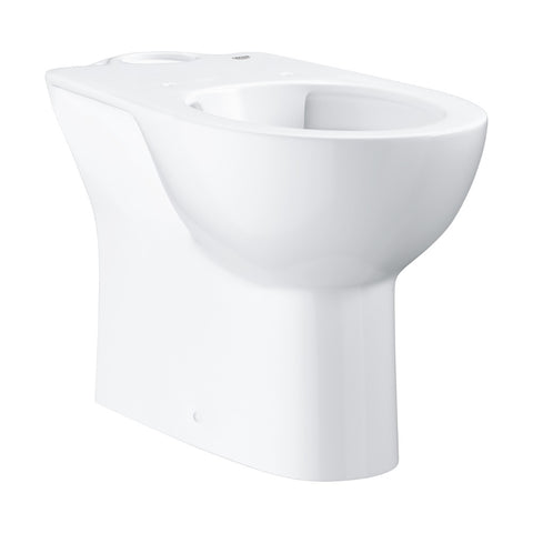 Grohe Bau Ceramic WC csésze, álló, monoblokkos, mély öblítéses, alsós, perem nélküli, falhoz szer.