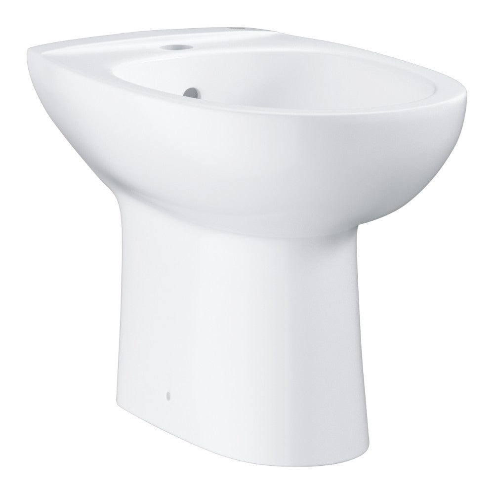 Grohe Bau Ceramic bidé, álló, 1 csaplyukkal, túlfolyóval