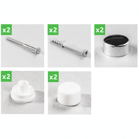 Rawlplug WC rögzítő tömör anyagba, süllyesztett rögzítéshez, zárókupakkal (R-S1-WCB-F)