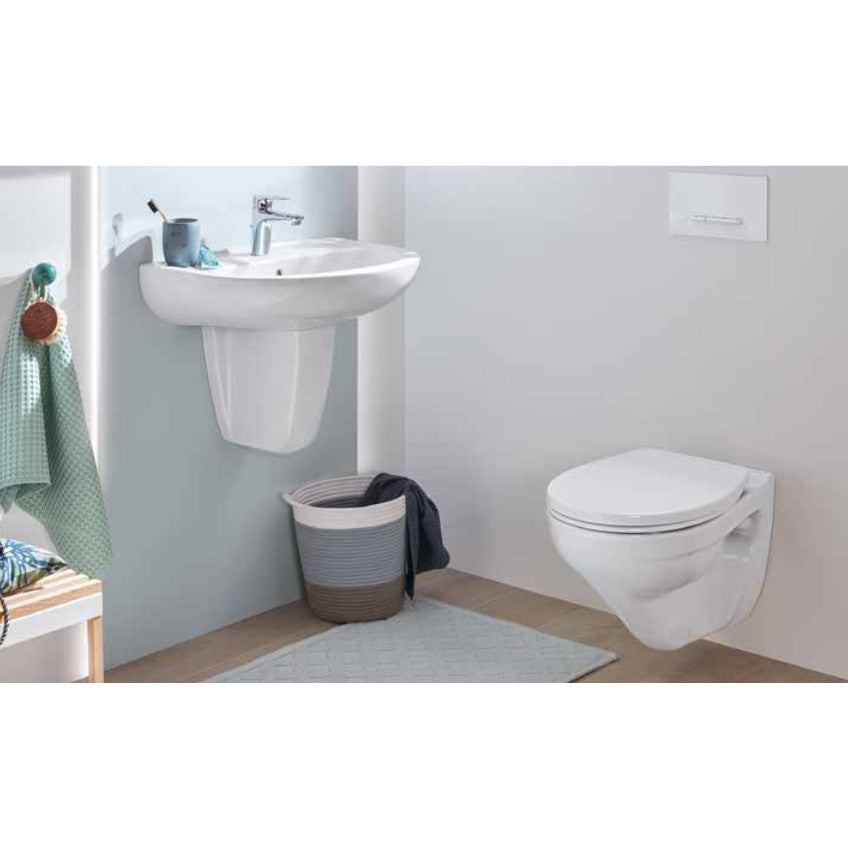 Alföldi Optic WC csésze fali, mélyöblítésű, kompakt 49cm Cleanflush+ Easyplus 7048-R0R1