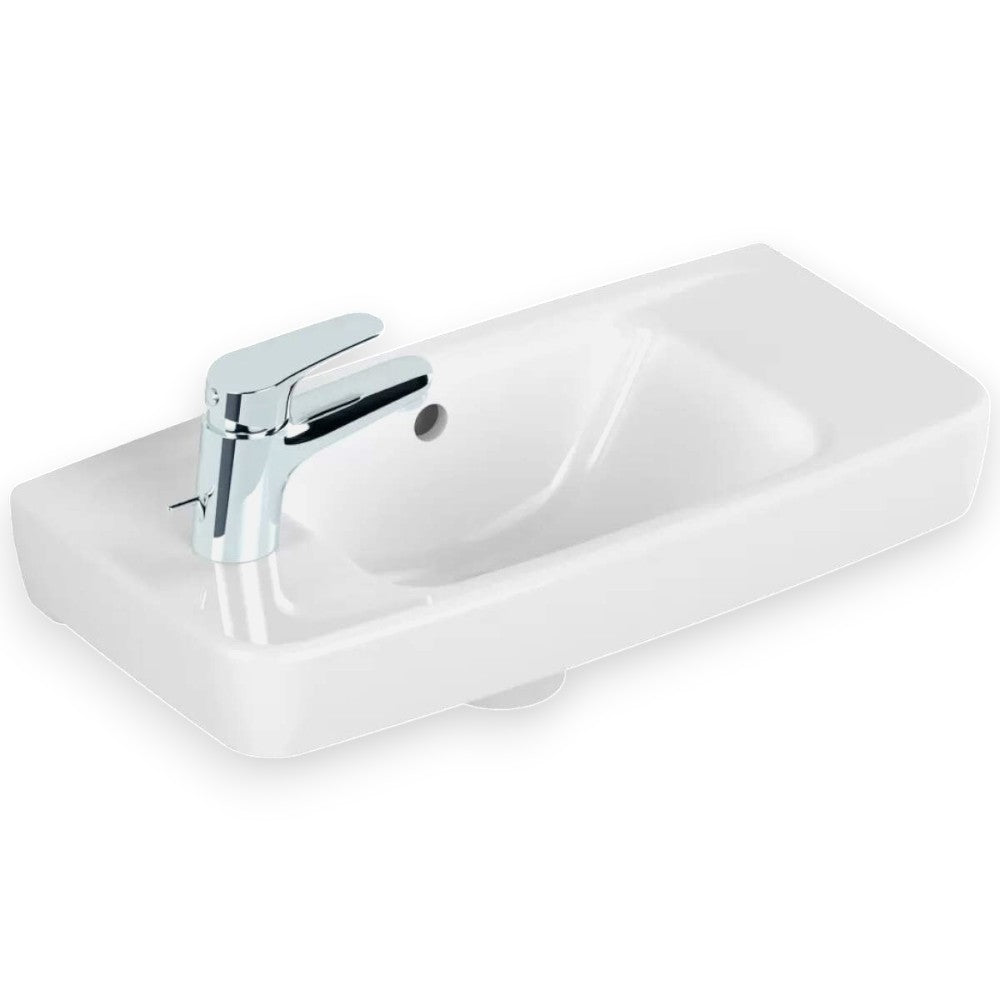 Alföldi Optic kézmosó 50x24 cm 1 furattal a bal oldalon 7073 50 01