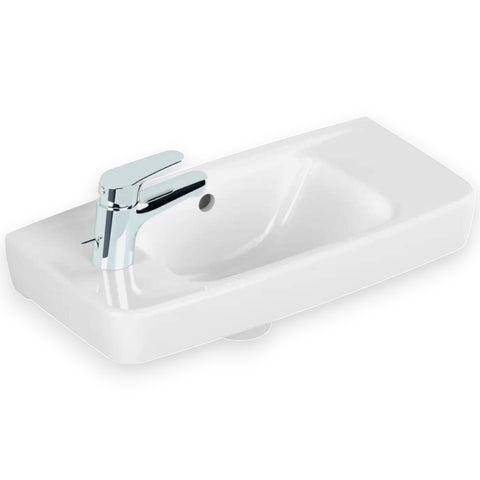 Alföldi Optic kézmosó 50x24 cm 1 furattal a bal oldalon 7073 50 01