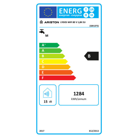 Ariston Lydos WiFi 80 V 1,8K EN EU elektromos vízmelegítő (új cikkszám)