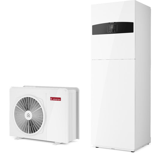 Ariston Nimbus Compact 35 S 2Z NET R32 split hősziv. 3,5 kW, beltéri+180l HMV, 2 fütőkör, 1 fázis 1165