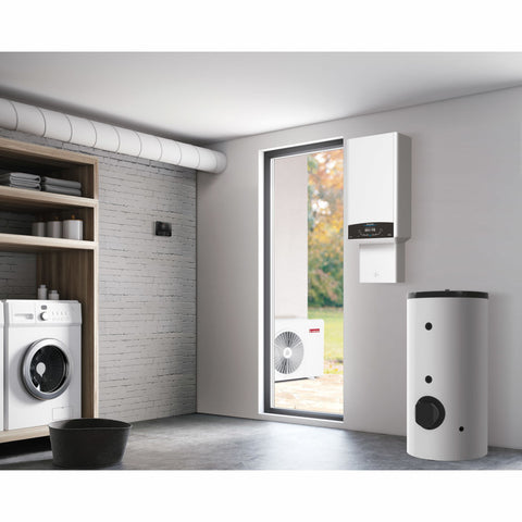 Ariston Genus One+ Hybrid Plus 30/80 Net R32 kondenzációs kazán, fűtő 30kW + 8kW hőszivattyú