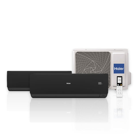 Haier Serene Black R32 mono split klíma szett 2.6 kW   (AS25SBBHRA-MB / 1U25DEBFRA-SH)
