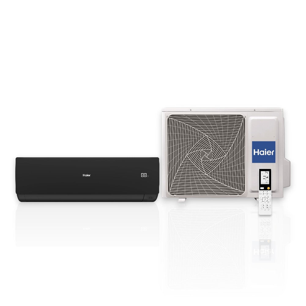 Haier Serene Black R32 mono split klíma szett 2.6 kW   (AS25SBBHRA-MB / 1U25DEBFRA-SH)