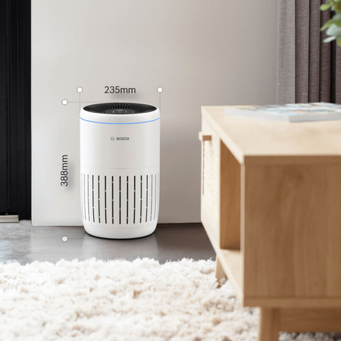 Bosch Air 2000 légtisztitó berendezés 180m3/h, led kijelző, HEPA13 aktív szén szűrő
