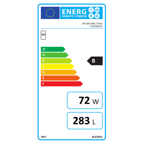 Bosch AH 300 UNO indirekt fűtésű melegvíztároló 1 csőkígyóval