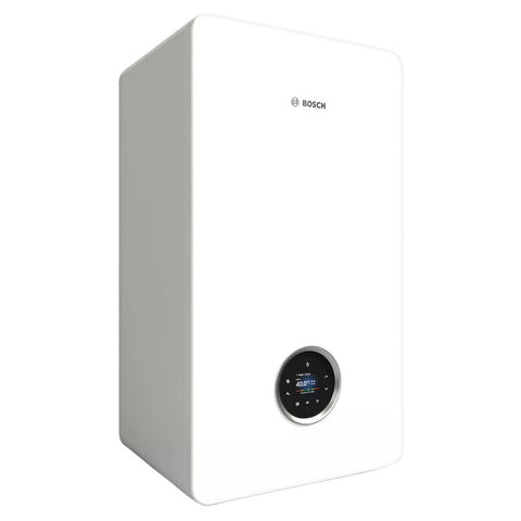 Bosch Condens 5700i W P24 fali kondenzációs gázkazán, fűtő, 24kw, fehér, HMI700 szabályozóval