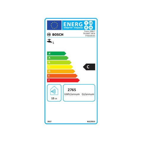 Bosch Tronic 1000T 100 B függőleges elektromos vízmelegítő, fali