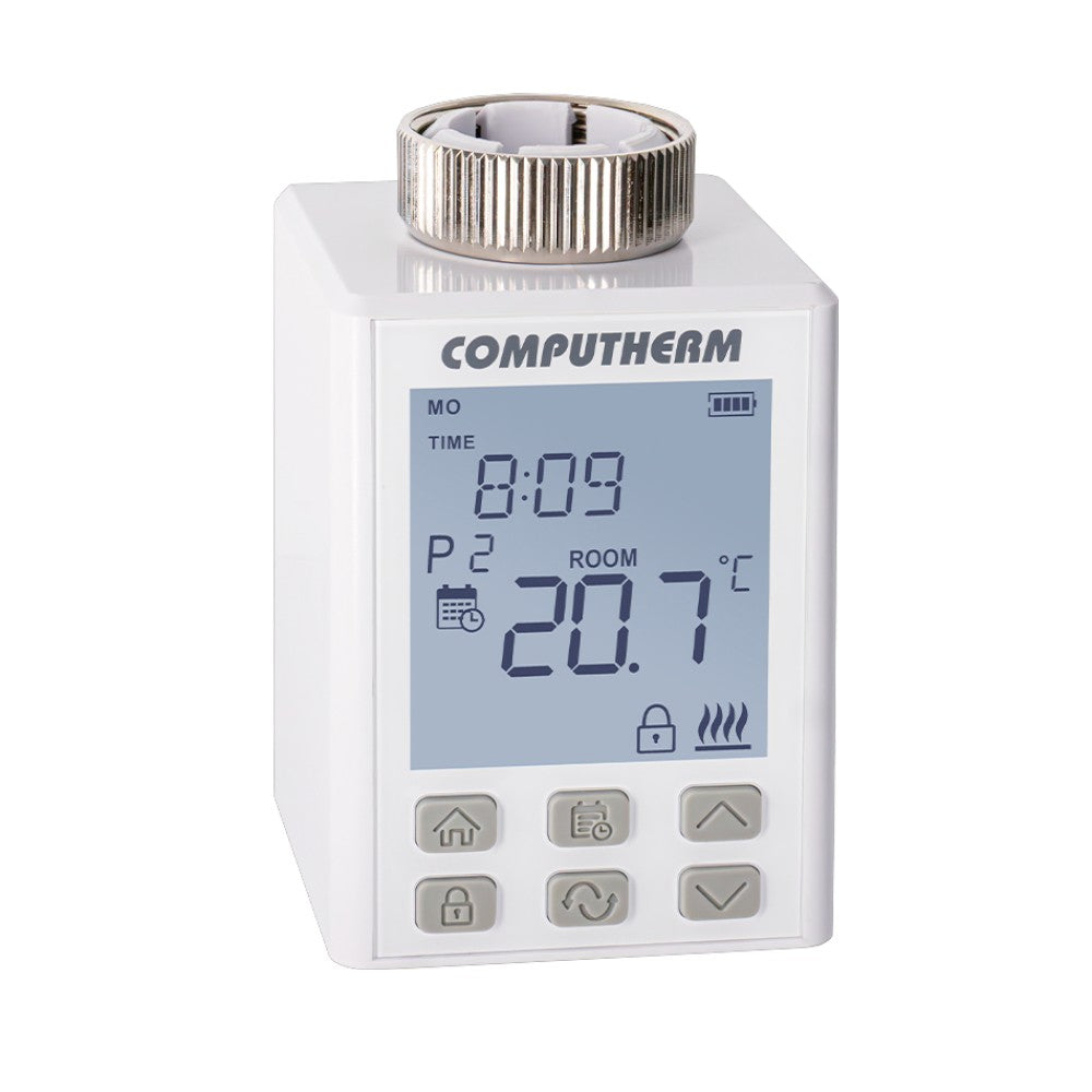 COMPUTHERM Q15 motoros állítómű radiátorszelepekhez, programozható