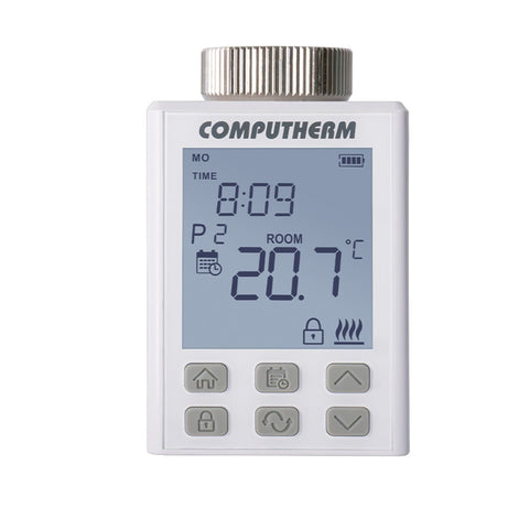 COMPUTHERM Q15 motoros állítómű radiátorszelepekhez, programozható