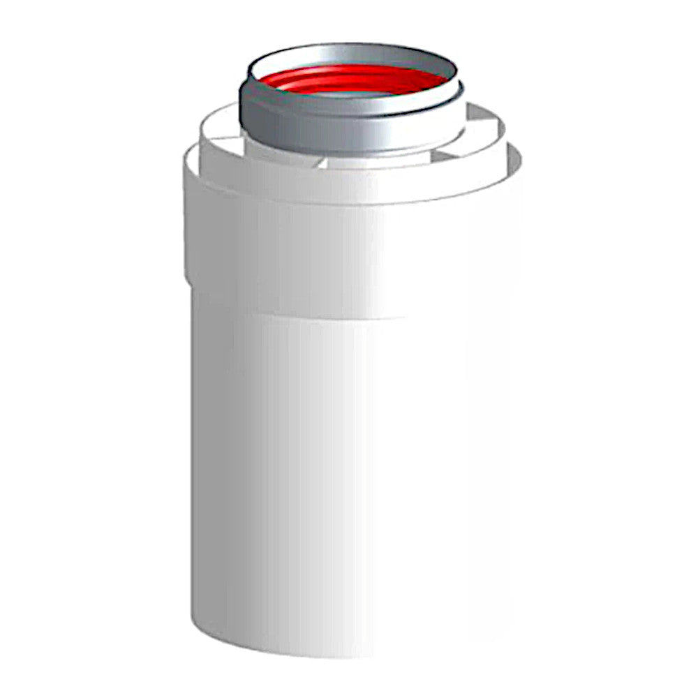 Tricox Alu/Alu cső, 60/100mm, hossz: 250mm