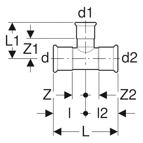 Mapress C-Stahl T-idom 76-22-76