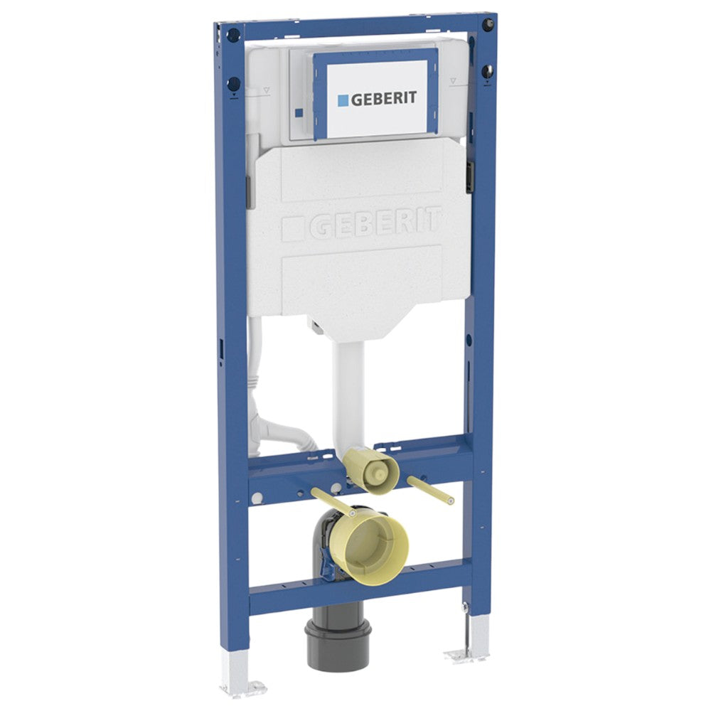 Geberit Duofix fali WC-szerelőelem, 112 cm, Sigma 12 cm-es falsík alatti öblítőtartállyal, projektre