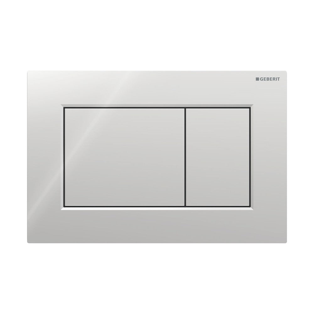 Geberit Sigma01 square nyomólap fényes króm 2 mennyiséges