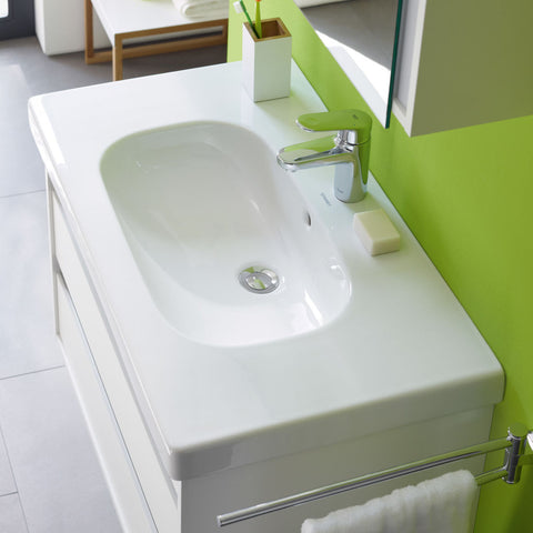 DURAVIT D-Code mosdó, beépíthető, 100x48 cm  (03421000002)