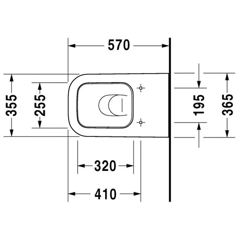 DURAVIT Happy D 2. wc, álló (2159090000)