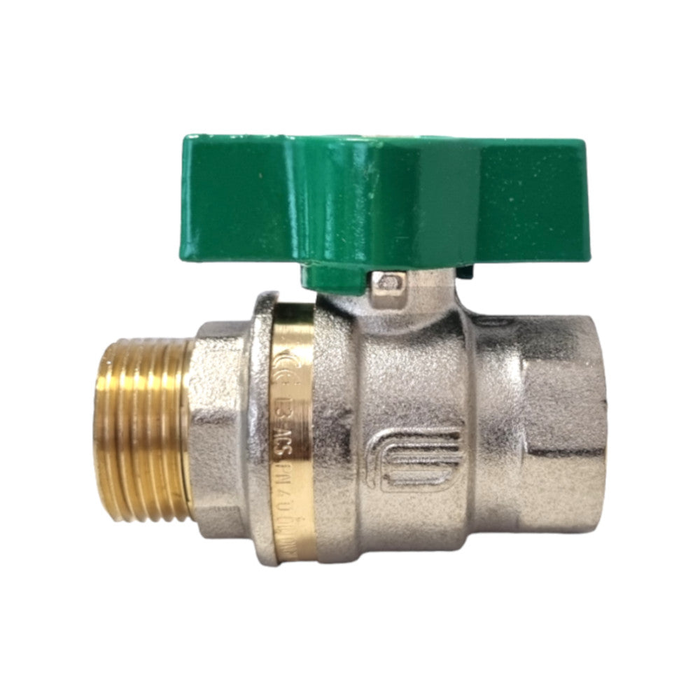 EFFEBI ASTER GOLYÓSCSAP ZÖLD FIX KB 3/4" - ivóvíz minősítéssel