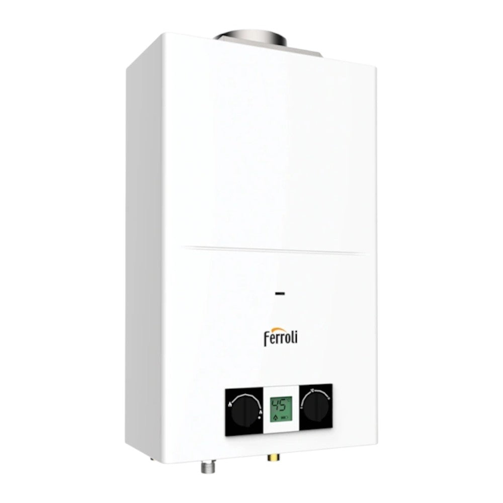 FERROLI Pegaso ECO 11 GN gáz vízmelegítő, átfolyós, kéménybe köthető, 11 liter