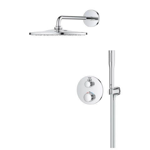 Grohe Grohtherm rejtett zuhanyrendszer, Rainshower Mono 310 fejzuhany készlet