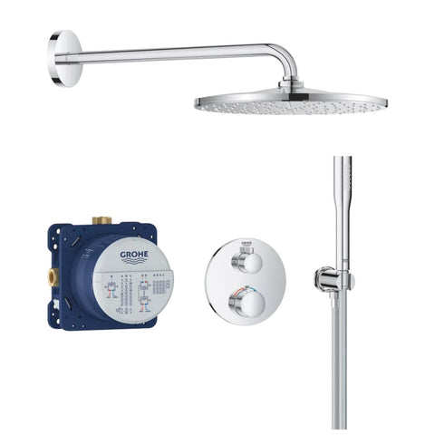 Grohe Grohtherm rejtett zuhanyrendszer, Rainshower Mono 310 fejzuhany készlet