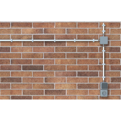 Fischer rézcsőbilincs műanyag SCH 812 8-12 mm