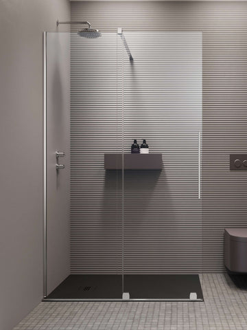 Radaway Furo Walk-in 100 bal ajtóüveg