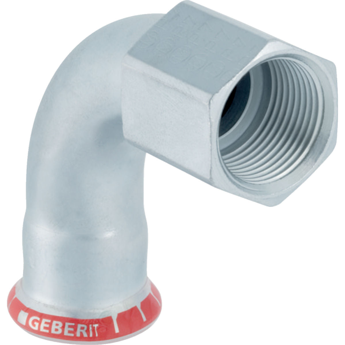 Mapress C-Stahl ív 90° men. BM 42-6/4"
