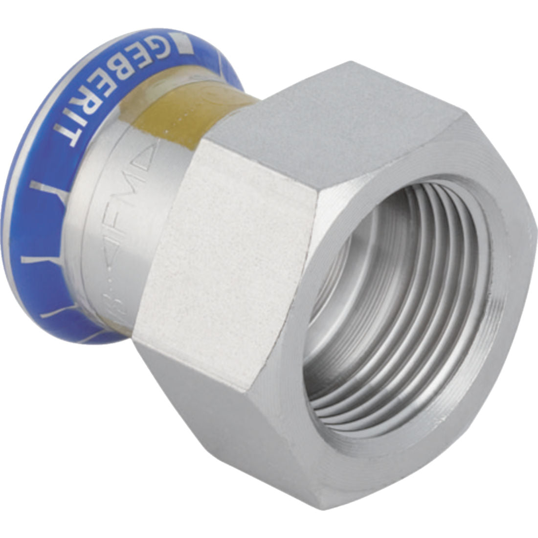 Mapress Inox Gáz csatlakozó idom BM 42-6/4"