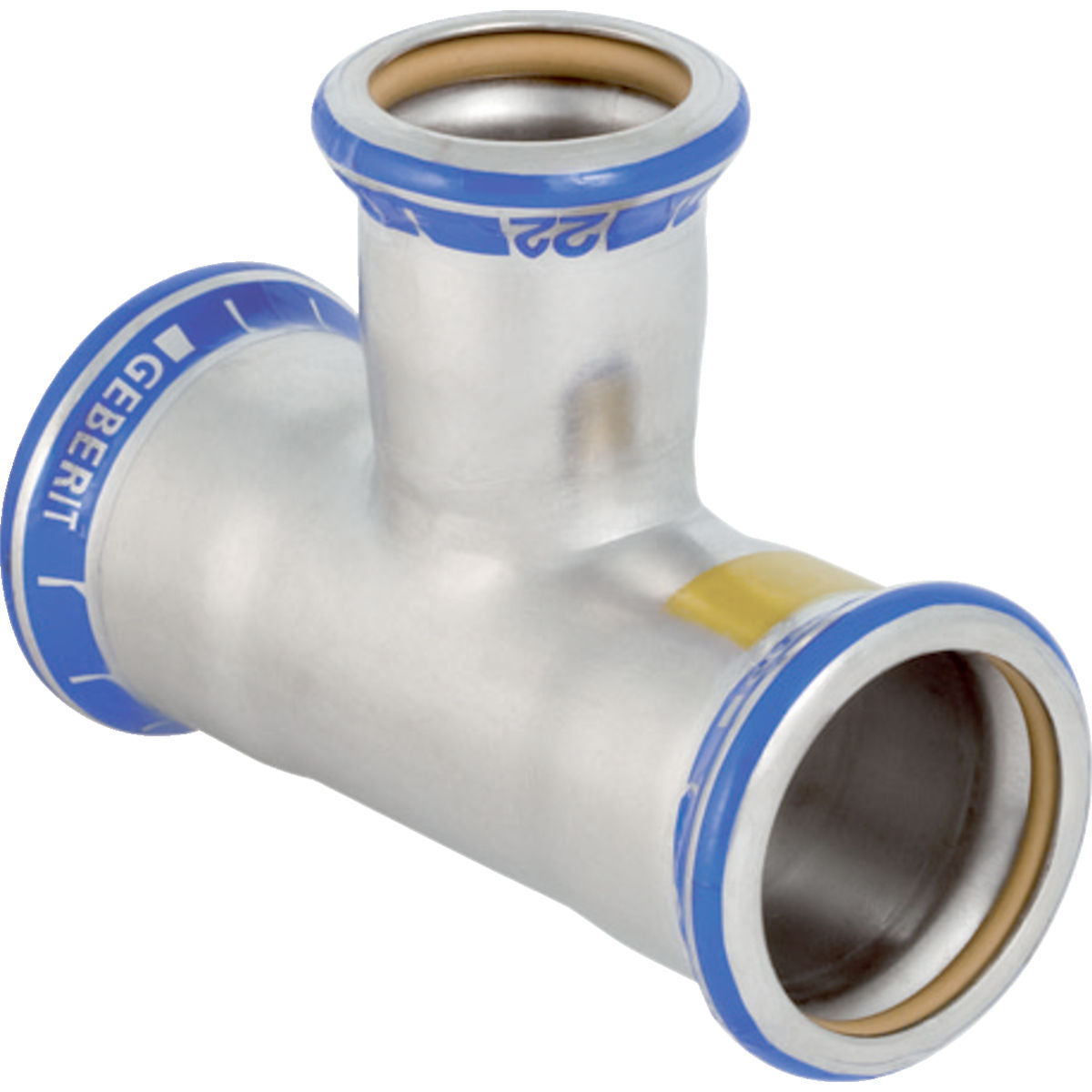 Mapress Inox Gáz T-idom szűkített 76-54-76