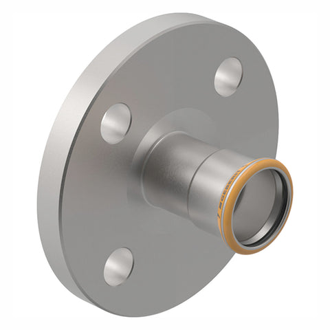 Geberit Mapress Therm Inox acél PN 10/16 karima, d42, DN40, ivóvízhez nem alkalmas 1.4301