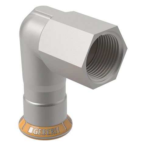 Geberit Mapress Therm Inox acél könyök 90°-os BM, d15-3/8 ", ivóvízhez nem alkalmas 1.4301