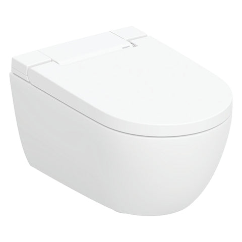 Geberit Aquaclean Alba komplett higiéniai berendezés fali WC-vel, Keratect bevonat, fehér