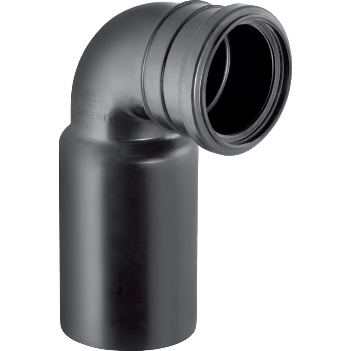 Geberit PE fali WC csatlakozó könyök DN110/90°