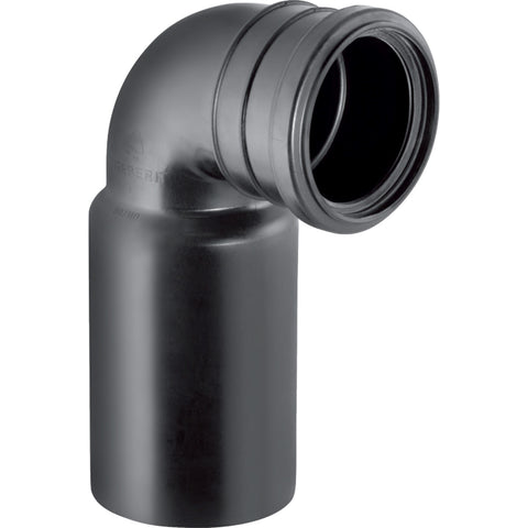 Geberit PE fali WC csatlakozó könyök DN110/90°