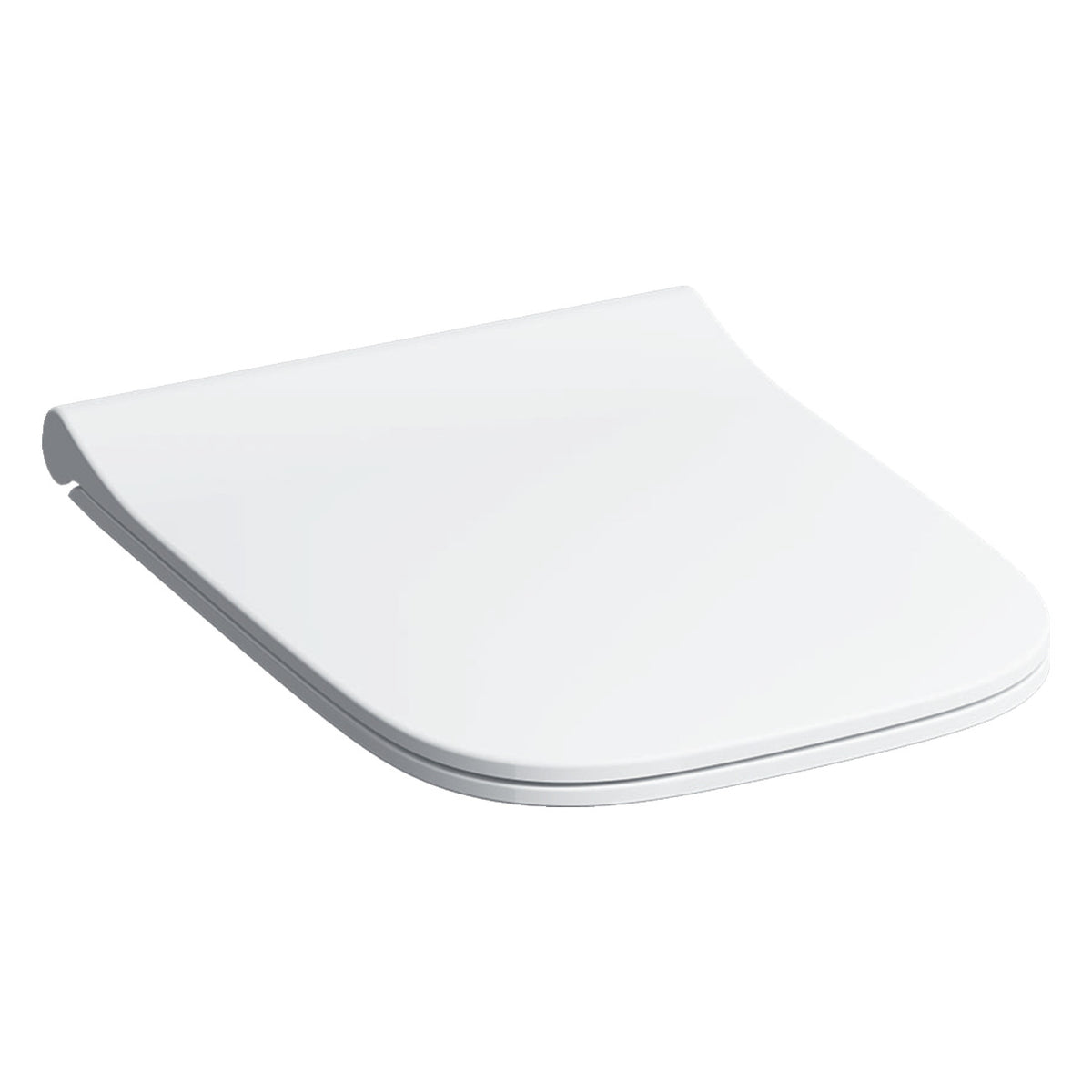 Geberit Smyle Square WC-ülőke, keskeny design, sandwich kivitel, lecsapódásgátlós, rögzítés felülről